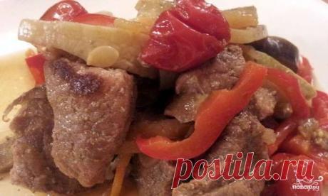 Телятина с баклажанами в мультиварке - пошаговый кулинарный рецепт на Повар.ру