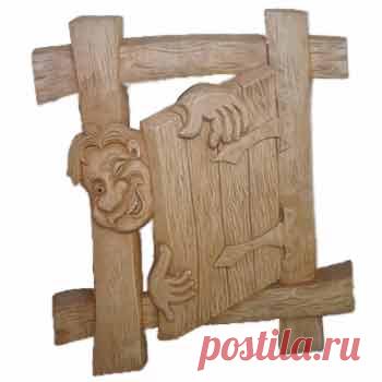 Магазин Домівка: Резное панно - ЗАГЛЯНИ В БАНЮ, резные таблички, изготовление панно, панно настенное для саун и бань, пано, продажа, купить, Днепропетровск, Украина