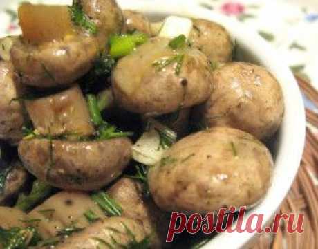 Шампиньоны по-корейски