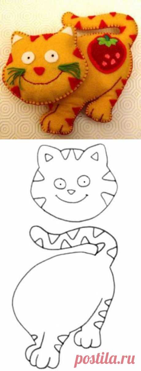 Кошка из ткани - Сайт для мам малышей