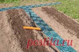 Пластиковый настил между грядками - Садоводка