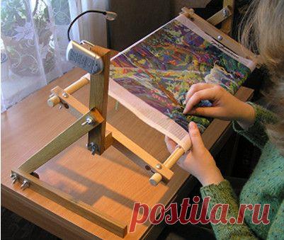 МК.Станок для вышивания своими руками.