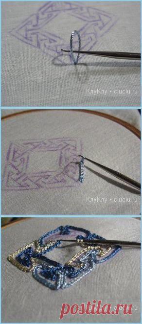 Вышивка крючком для начинающих, мастер класс / Вышивание крестиком - схемы вышивки для начинающих, картинки / КлуКлу. Рукоделие - бисероплетение, квиллинг, вышивка крестом, вязание