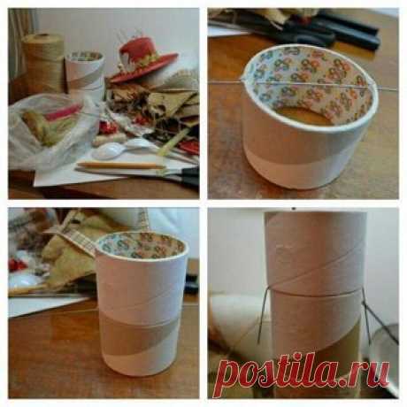 ДОМОВОЙ
Для создания этого обережка нам понадобятся:
1. Катушки от скотча, полипропиленовых лент (как в данном случае) или что-то, чем Вы сможете заменить. Например, обрезок трубы или рулона, оставшегося от линолеума.
2. Одноразовые ложки.
Показать полностью…