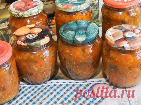 Баклажаны на зиму — 7 лучших рецептов — Готовим дома