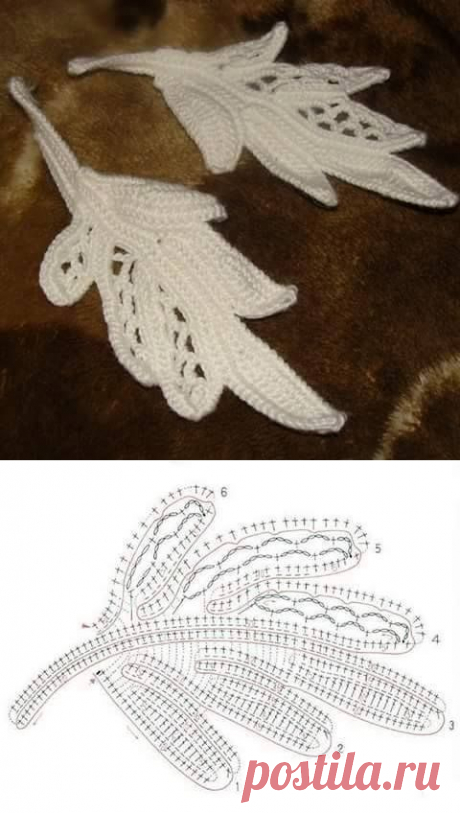 (1) JVH - Crocheted flowers and leaves (collectibles on web)