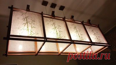 Кухонный светильник для дачи за пару часов / Я - суперпупер
