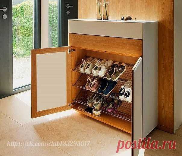 Самые разные идеи тумбочек для обуви — Сделай сам, идеи для творчества - DIY Ideas