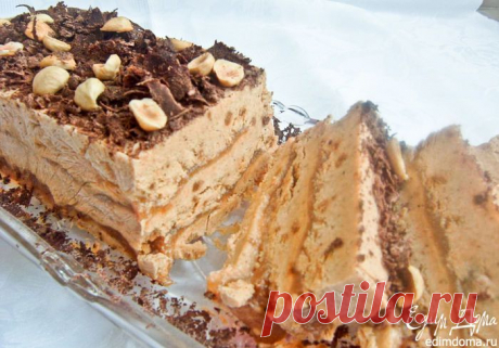 Семифреддо с фундучным пралине и карамелью пользователя Екатерина Мельникова.