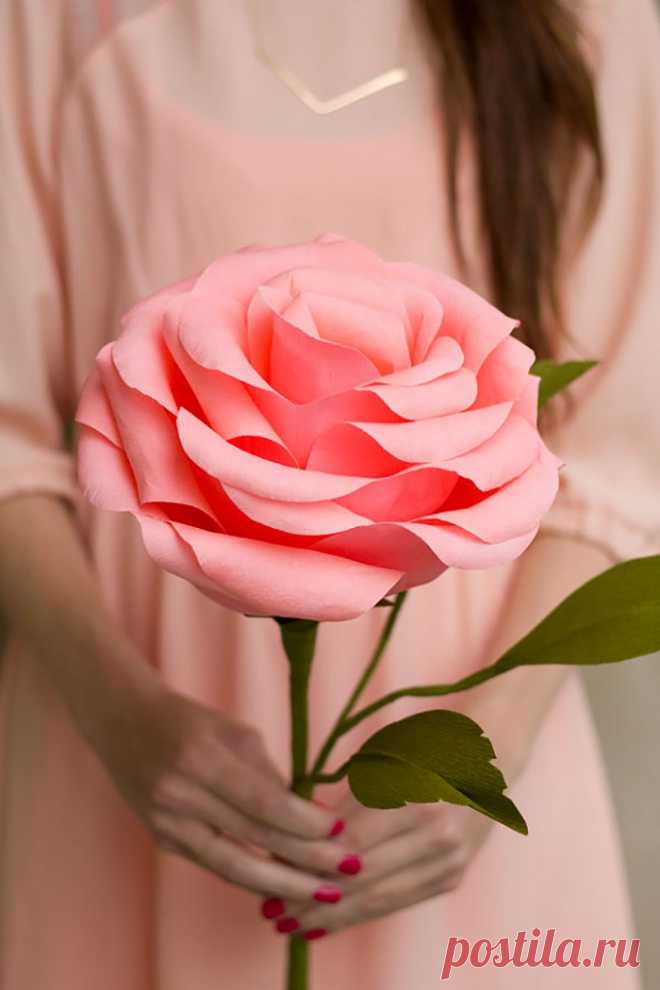 Необычные бумажные цветы