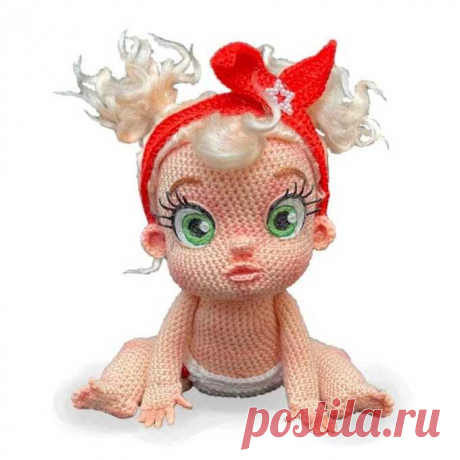 Вязаный пупсик крючком | Амигуруми крючком схемы