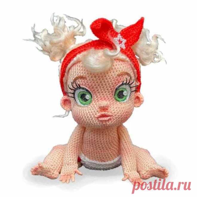 Вязаный пупсик крючком | Амигуруми крючком схемы