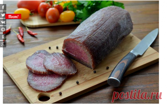 ГОВЯДИНА, МАРИНОВАННАЯ В ВОДКЕ