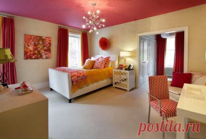 (+1) тема - Красивый потолок в детской | МОЯ КВАРТИРА