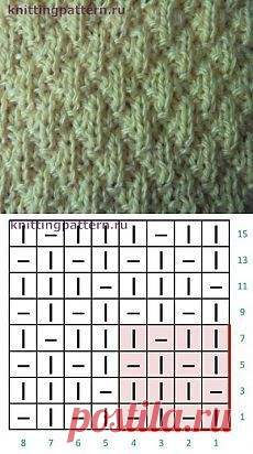 Вязание СПИЦАМИ – 2019 - Knit Diy Узоры плотного вязания спицами Ромбики из лицевых петель Basic Knitting for Beginners So, you-ve dec