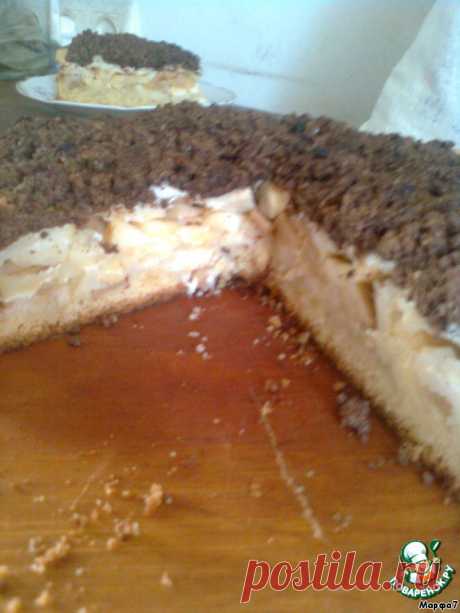 Пирог из несочных яблок – кулинарный рецепт