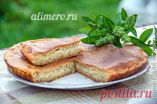 Быстрый пирог с капустой на овсянке / Рецепты с фото
