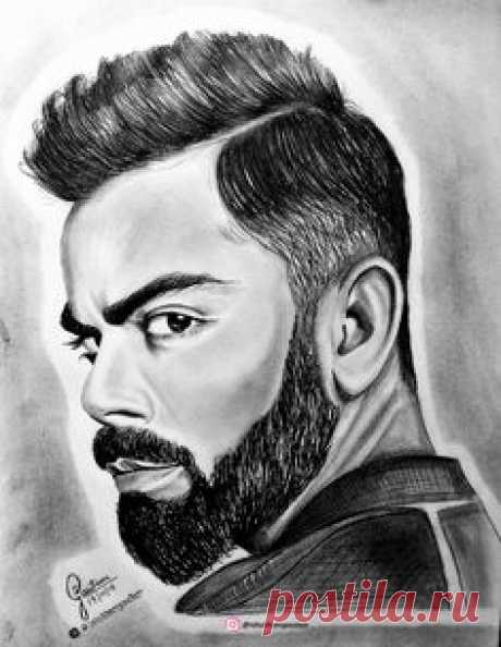 Virat Kholi Sketch