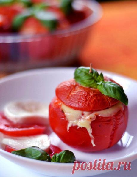 Помидоры фаршированные макаронами🍅