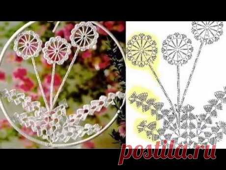 Шикарные украшения вязаные крючком