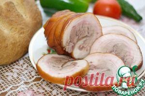 Рулет из свиной рульки в мультиварке - кулинарный рецепт
