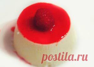 «Панна Котта» – рецепт с малиной | Рецепты вдохновения