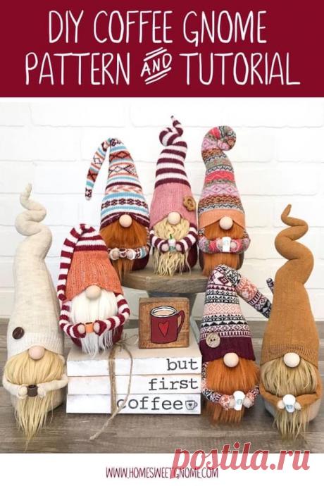 Створюємо химерних гномиків самотужки. Фото кроки, викрійки та ідеї – Самотужки