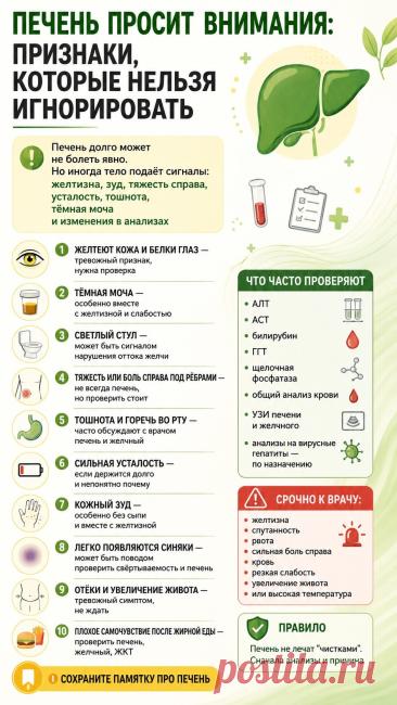 Печень просит внимания