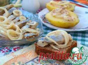 Сельдь в горчичном маринаде - кулинарный рецепт