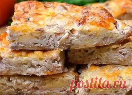Быстрый и вкусный пирог – запеканка: пошаговый, приготовление, продукты