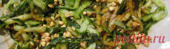 "Зеленое меню" Салат с проростками гречихи | Полезная еда