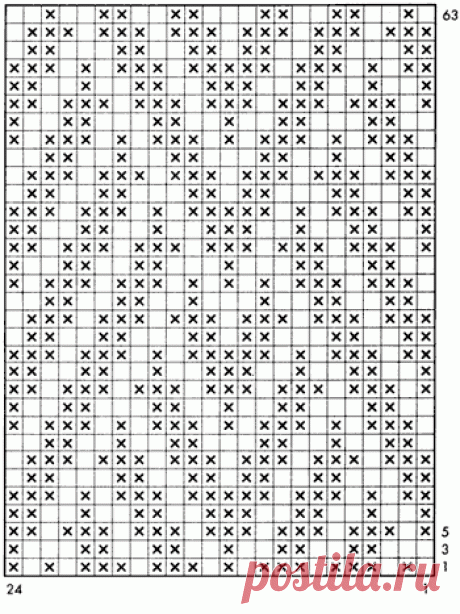 Ленивые узоры схемы