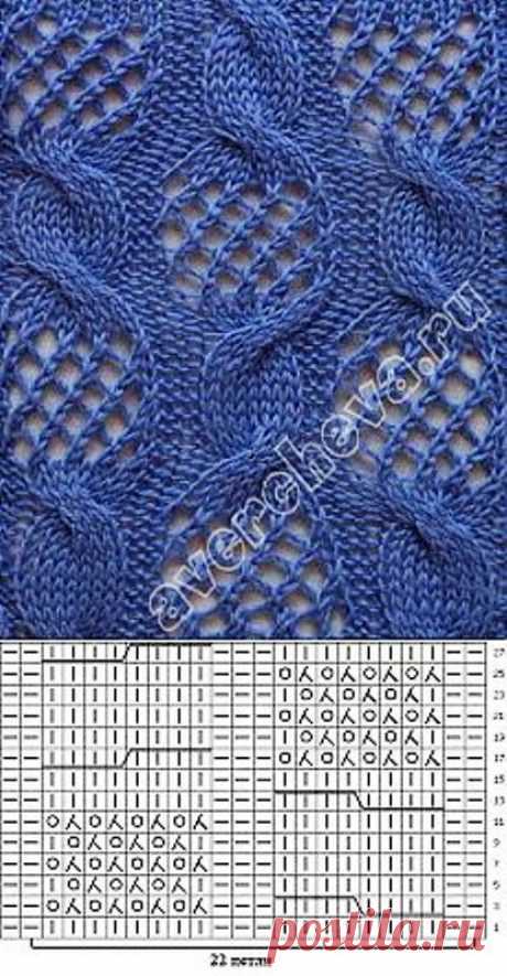 Изумительно красивые узоры на спицах — Сделай сам, идеи для творчества - DIY Ideas