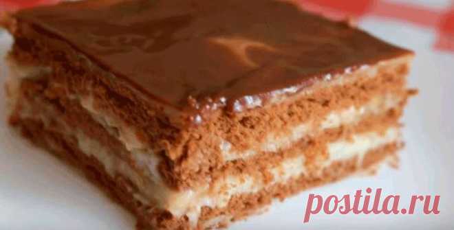 НЕРЕАЛЬНО ВКУСНЫЙ ТОРТ БЕЗ ВЫПЕЧКИ ЗА 15 МИНУТ Никто не догадается из чего приготовлен этот тортик! Это нереально вкусный шоколадно-банановый торт. Готовится не больше 15 минут, по желанию, можете