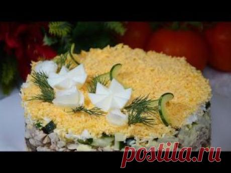 Салат «Шишки» на Новый год 2019 🎄