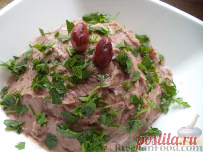 Рецепт: Фасоль красная с маслом на RussianFood.com