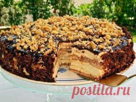 Простой и вкусный тортик   .