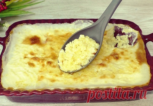 Заливаем пшено молоком и в духовку, получается как десерт. Сытно, доступно и очень вкусно.