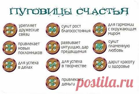 Как пришить пуговицу на удачу | Варварушка-Рукодельница