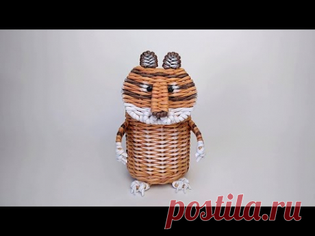 Тигрёнок-карандашница - YouTube