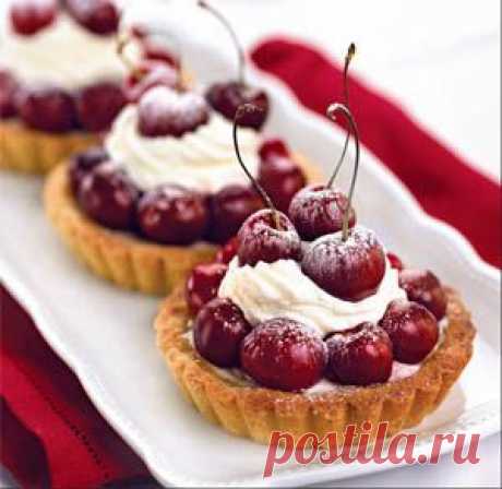 Быстро и вкусно;)) Творожные корзиночки с ягодами — Вкусные рецепты