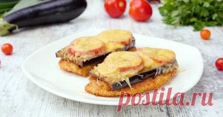 Как приготовить куриные грудки с баклажаном