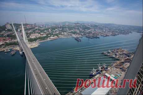 Владивосток. Золотой мост.