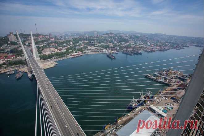 Владивосток. Золотой мост.