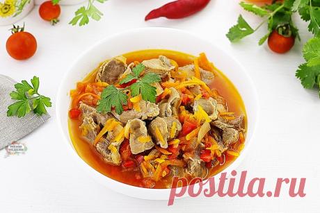 Тушеные куриные желудки: сочные и мягкие - рецепт с фото пошагово | Меню недели