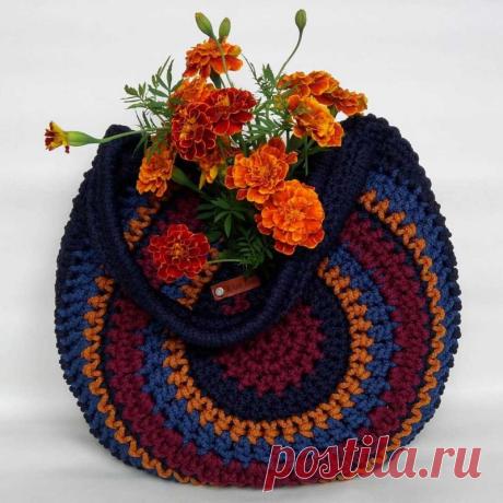 Сумка крючком ручной работы