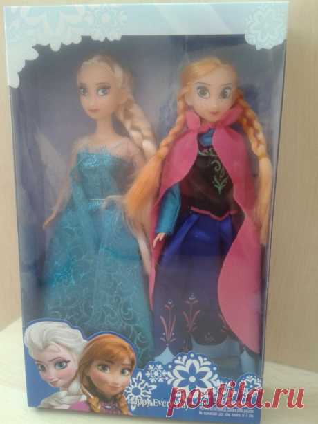 Набор кукла Frozen, 2 шт в упак., коробка с окном, 32х20х5,5 см