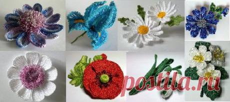 Ксения Николаева и её чудесные цветы крючком. 2011 год