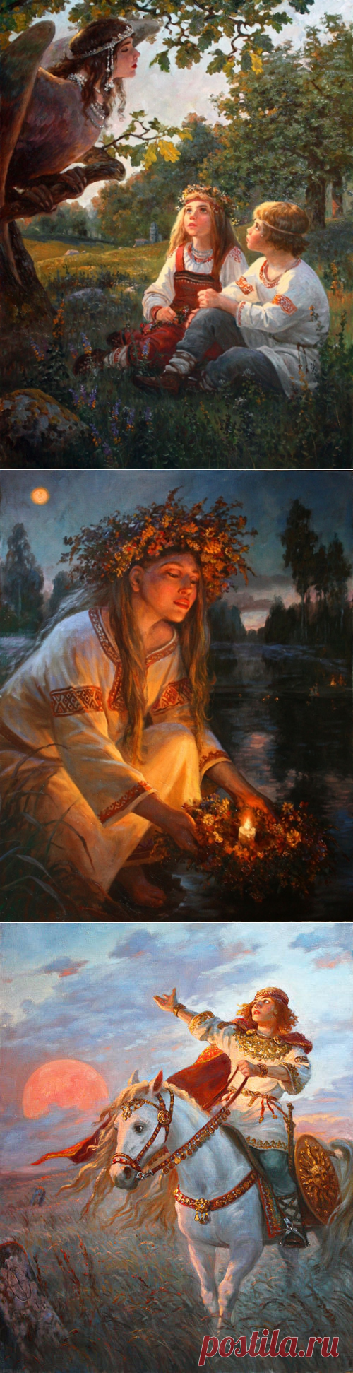 Русь былинная в работах Андрея Шишкина