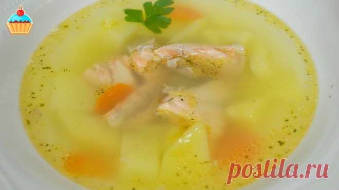 Сварим суп c брюшками лосося Предлагаю вашему вниманию рецепт вкуснейшего легкого супа с брюшками лосося.
